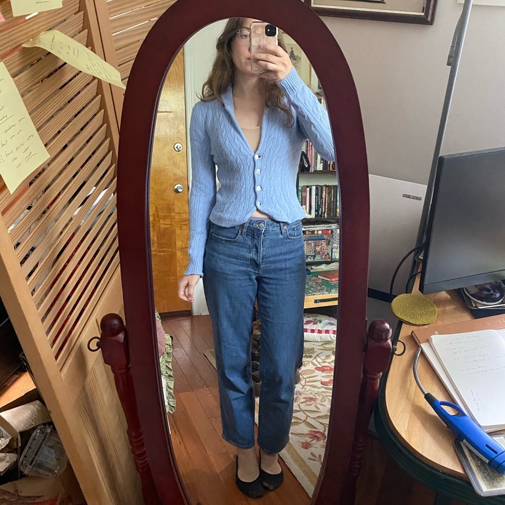McCulley's Light Blue Cashmere Sweater